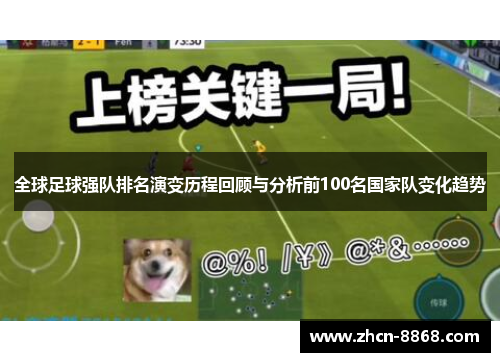 全球足球强队排名演变历程回顾与分析前100名国家队变化趋势