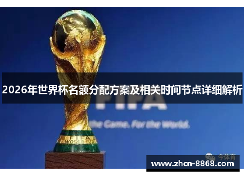 2026年世界杯名额分配方案及相关时间节点详细解析
